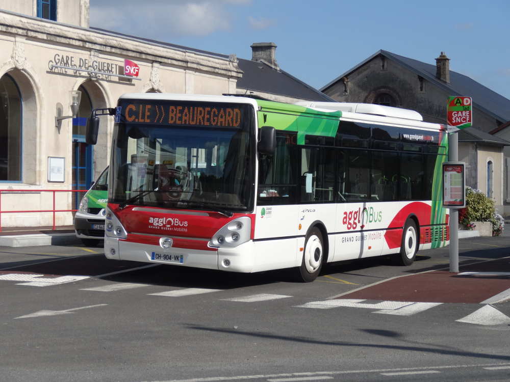 Un bus du réseau Agglo’bus à Guéret